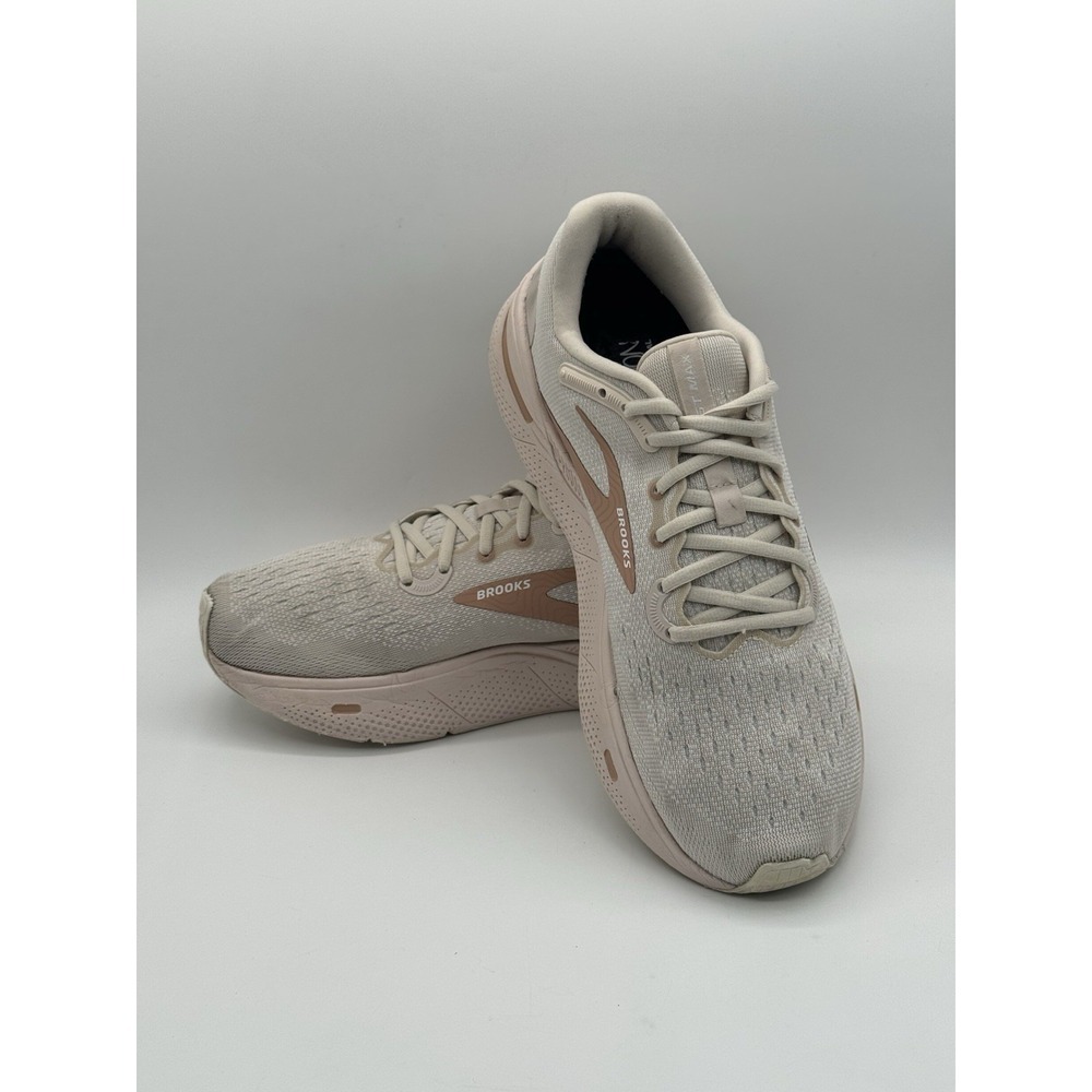 Brooks Ghost Max Crystal Grey Tuscany Women's Shoes Cushion Sneakers Size 11 - Picture 11 of 13